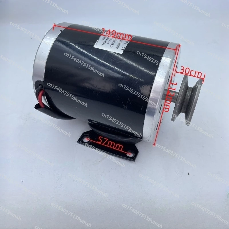 24V 36V 48V 500W 1000W High-power Kart Beach Car High-speed Motor Pulley Gear Modification MY1020