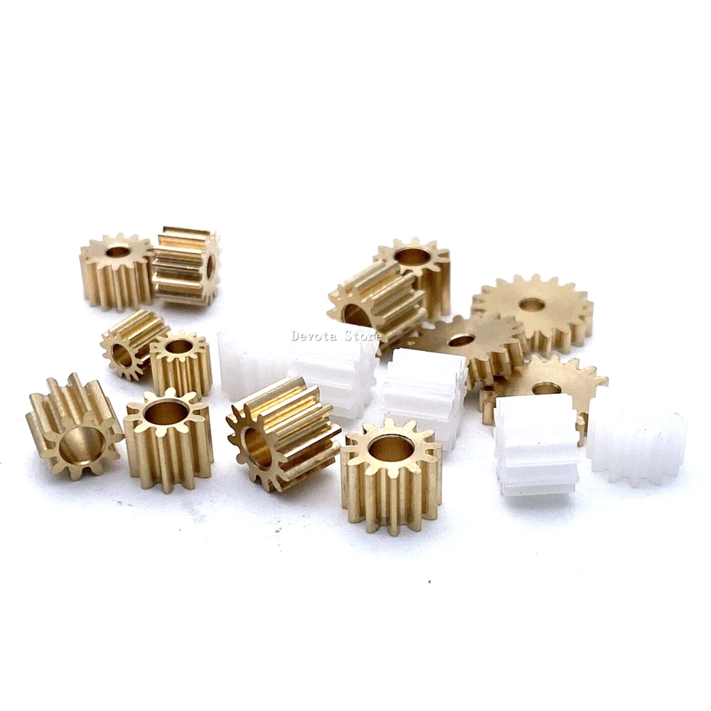 0.5M 8/9/10/11/12/13/14/15/18 Teeth DIY Motor Plastic gear 0.5/2/3MM Hole Diameter for Home Improvement