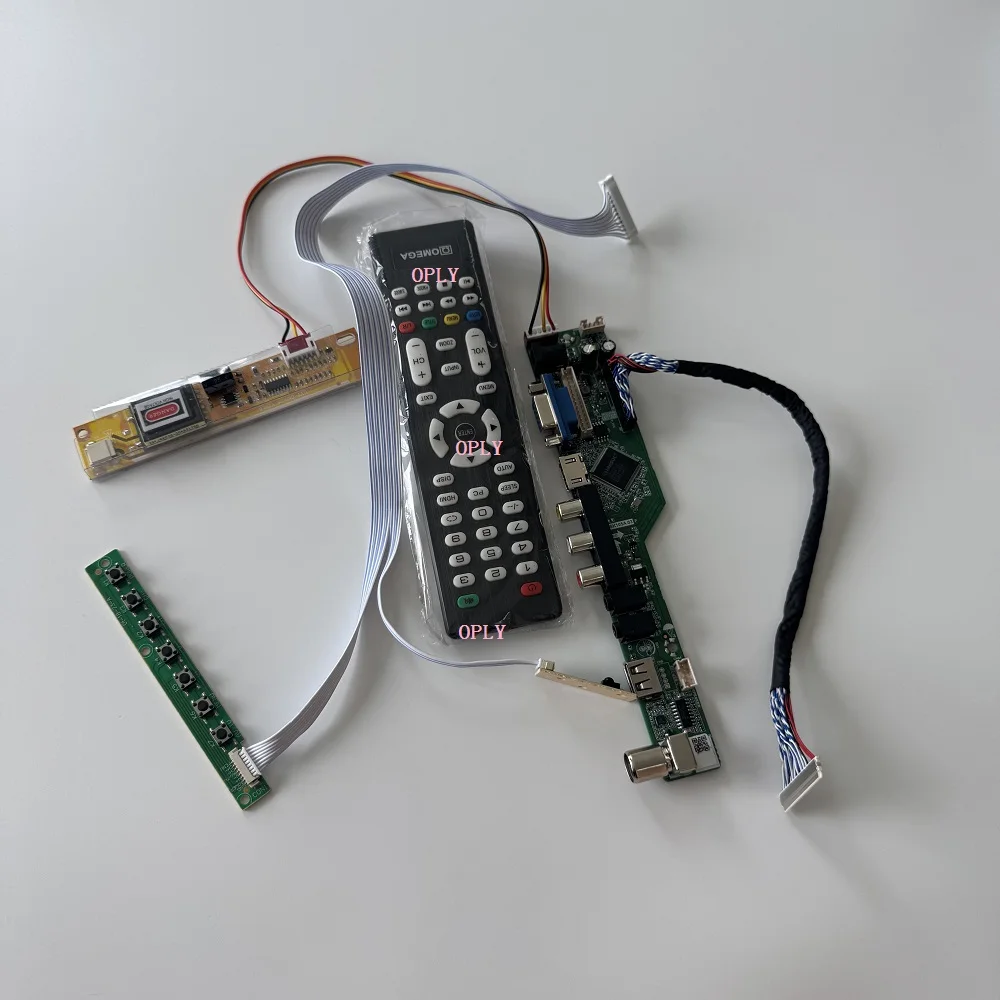

For LQ164M1L LTN160HT01 1920X1080 VGA HDMI-compatible USB RF TV Controller board kit LCD panel AV screen monitor