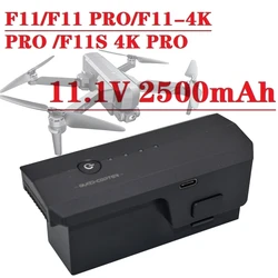 Batterie Lipo 11.1 V 2500mAh pour SJRC F11/F11 PRO/F11-4K/F11S 4K PRO Drone 5G Wifi GPS FPV Quadcopter pièces de rechange RC Drone 1 pièce