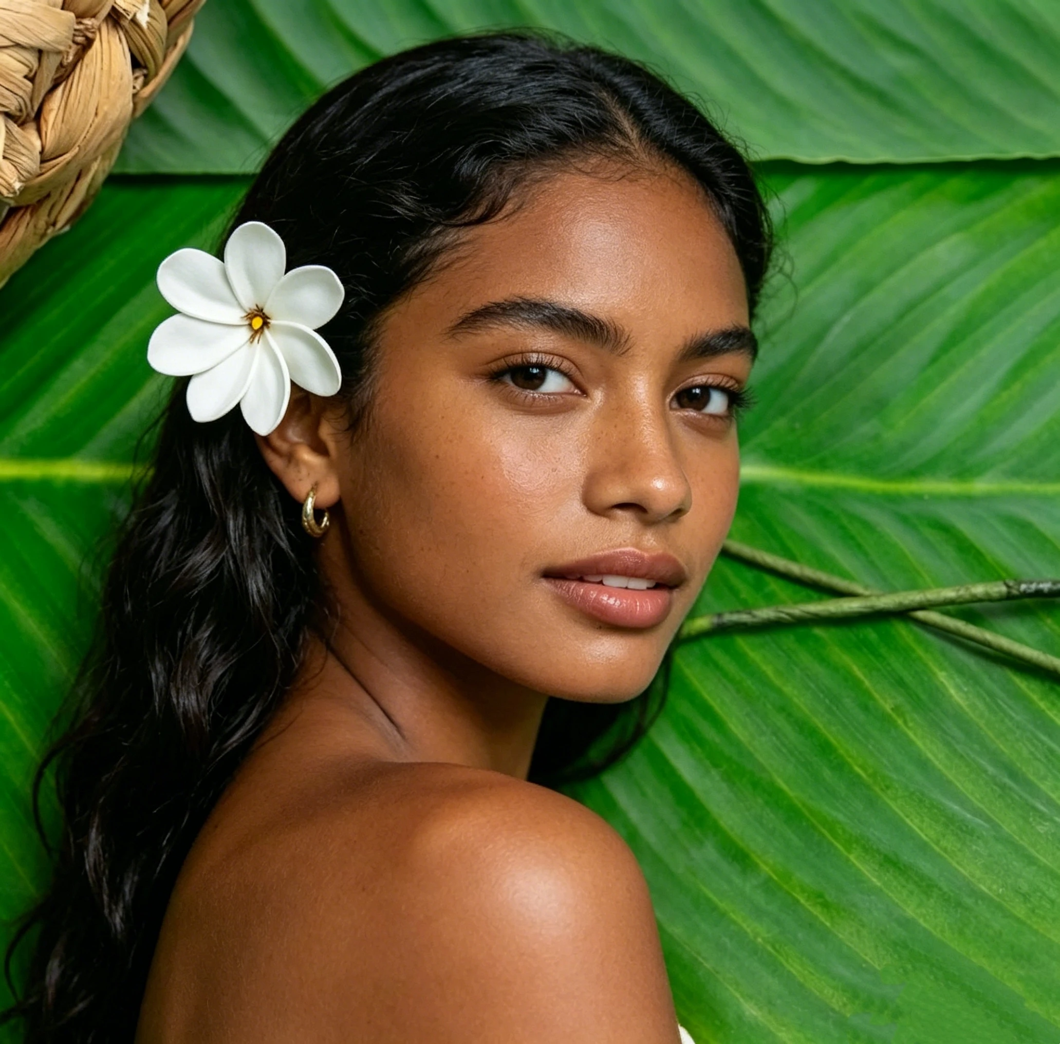 

Artificial Flower Hawaiian Hair Pick Ear Pick for Hula Dance Girl Tiare With Yellow Tip for Hula Dance Hawaiian Party Outdoor