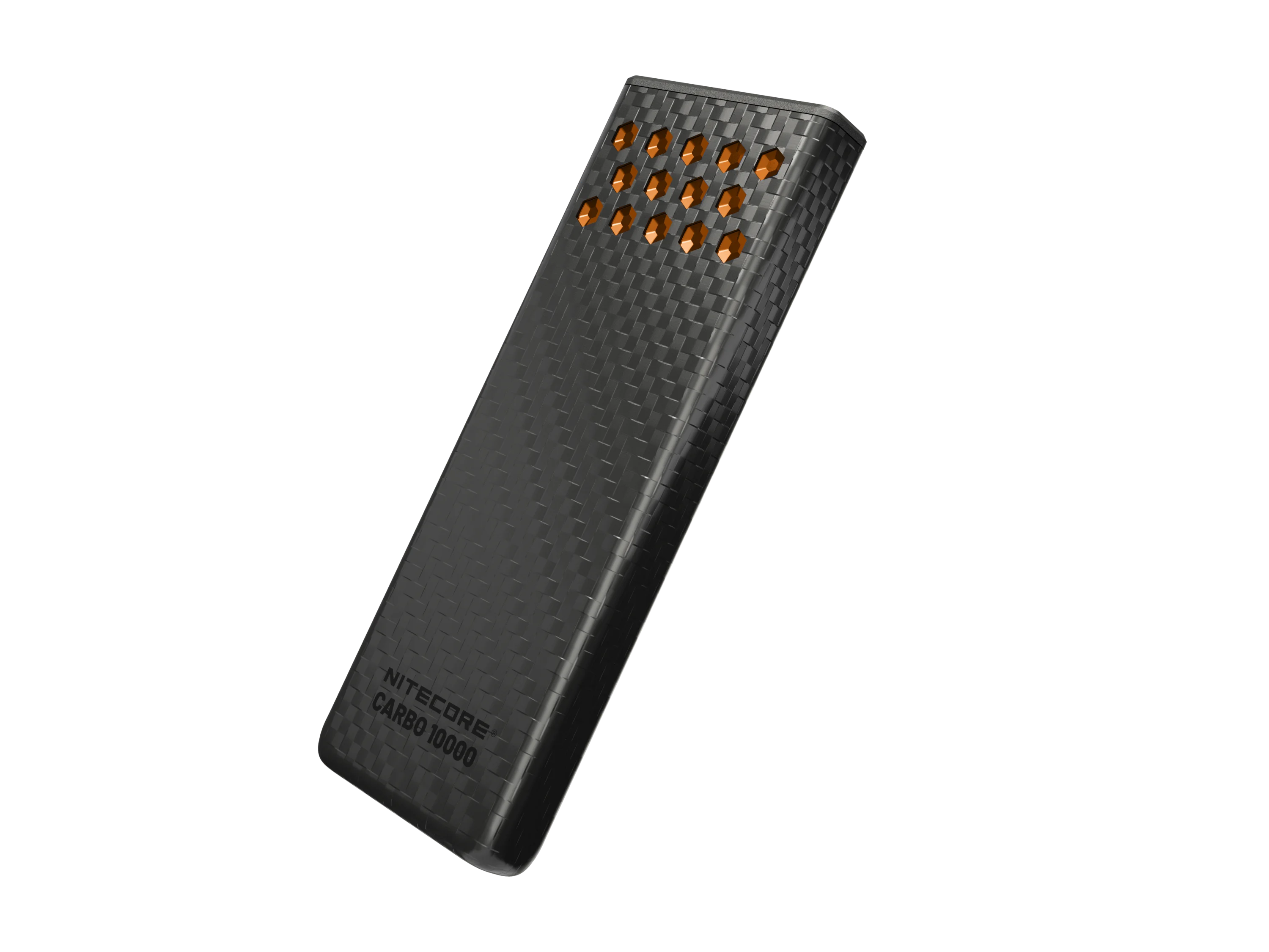 NITECORE CARBO 10000 Gen2 10000mAh Large Capacity Mobile Power Bank IPX8 Carbon Fiber PD/QC 30W Fast Charging Dual USB-C Ports