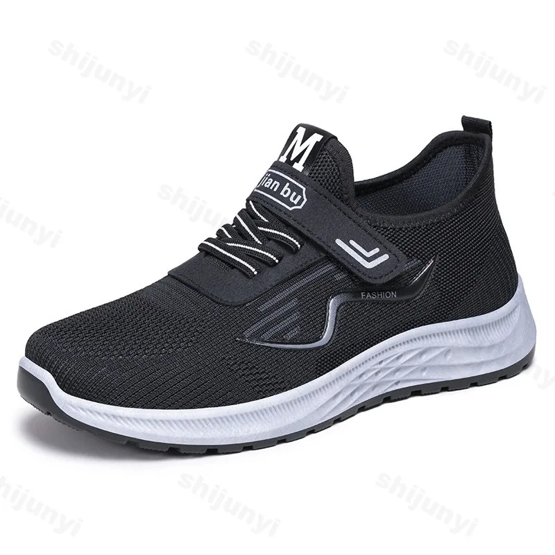 Scarpe da ginnastica da uomo in mesh traspirante leggero 2025 primavera uomo nuova moda scarpe da passeggio casual scarpe da corsa all'aperto Zapatillas Hombre