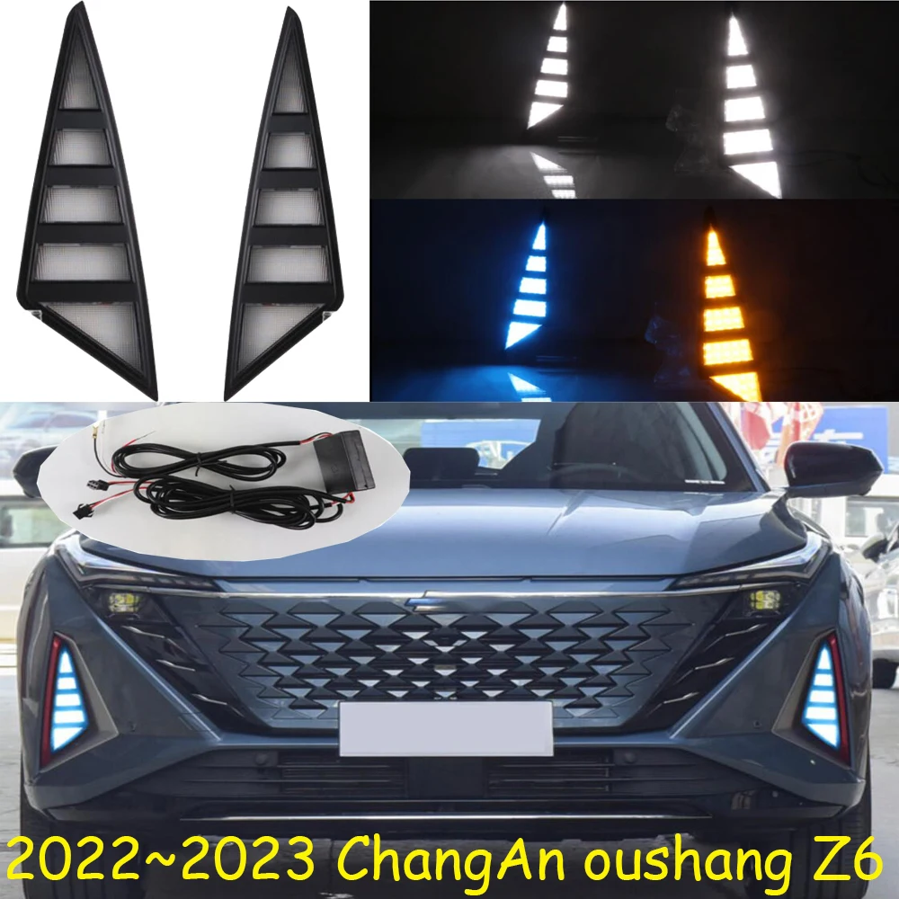 

car accessories CHANG AN bupmer head light changan Oshan Z6 daytime light headlight 2022~2024y daytime light ChangAn fog lamp