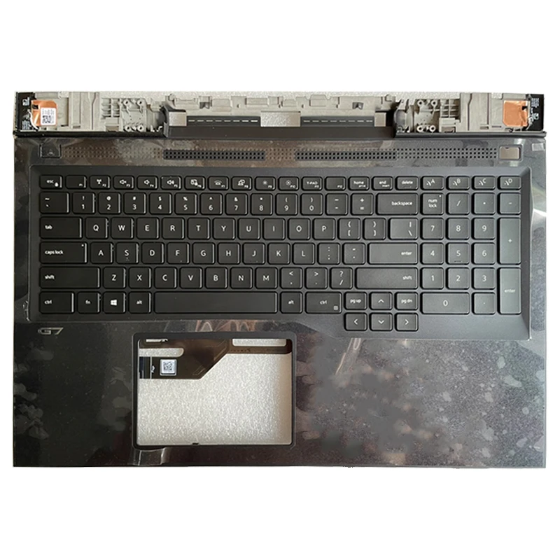 Imagem -02 - Teclado Preto do Portátil com Retroiluminação Substituição para Dell g7 7700 Rc7pr Novo