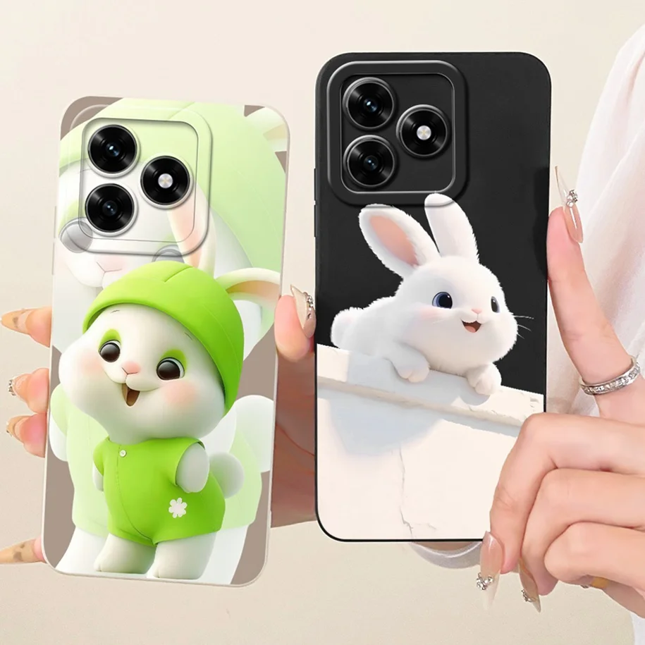 Чехол для Honor X5c X5d Plus NLA-LX1 NLA-LX2P, милый мультяшный чехол из мягкого силикона, противоударный чехол из ТПУ для HonorX5c HonorX5d Coque