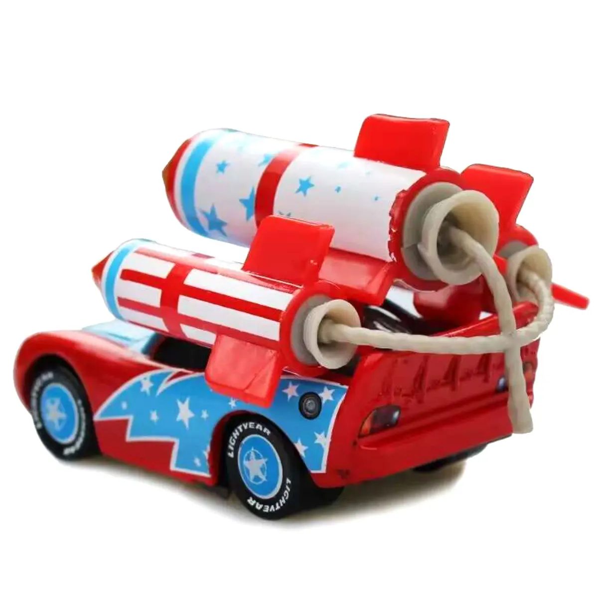 لعبة نموذج سيارات ديزني-دييكاست بيكسار للأولاد ، سيارات كرتون ، صواريخ ، ألعاب نارية ، ماكوين ، خوذة ، الأم #3