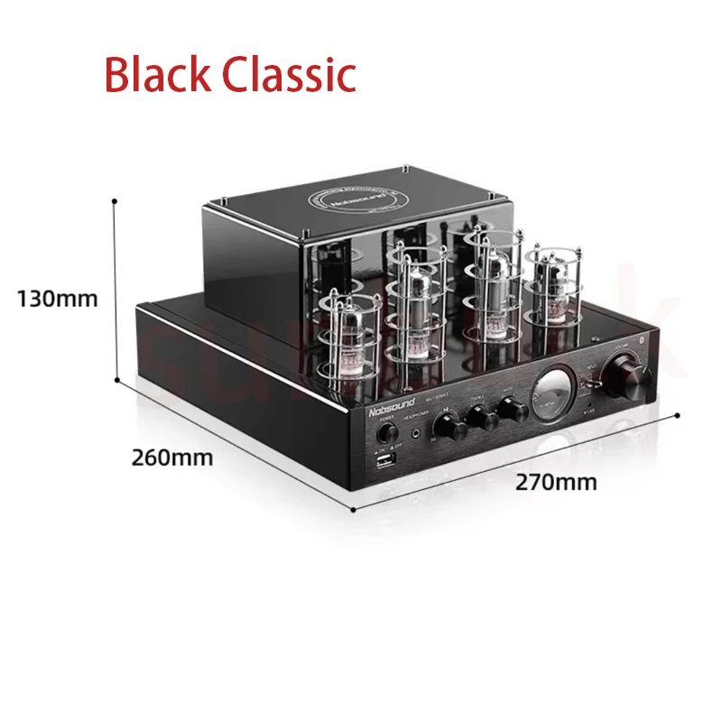 サンバック MS-10D 45 ワット立体ヘッドフォンパワーアンプ HIFi 結合電子管 5.0 Bluetooth アンプデジタルオーディオ