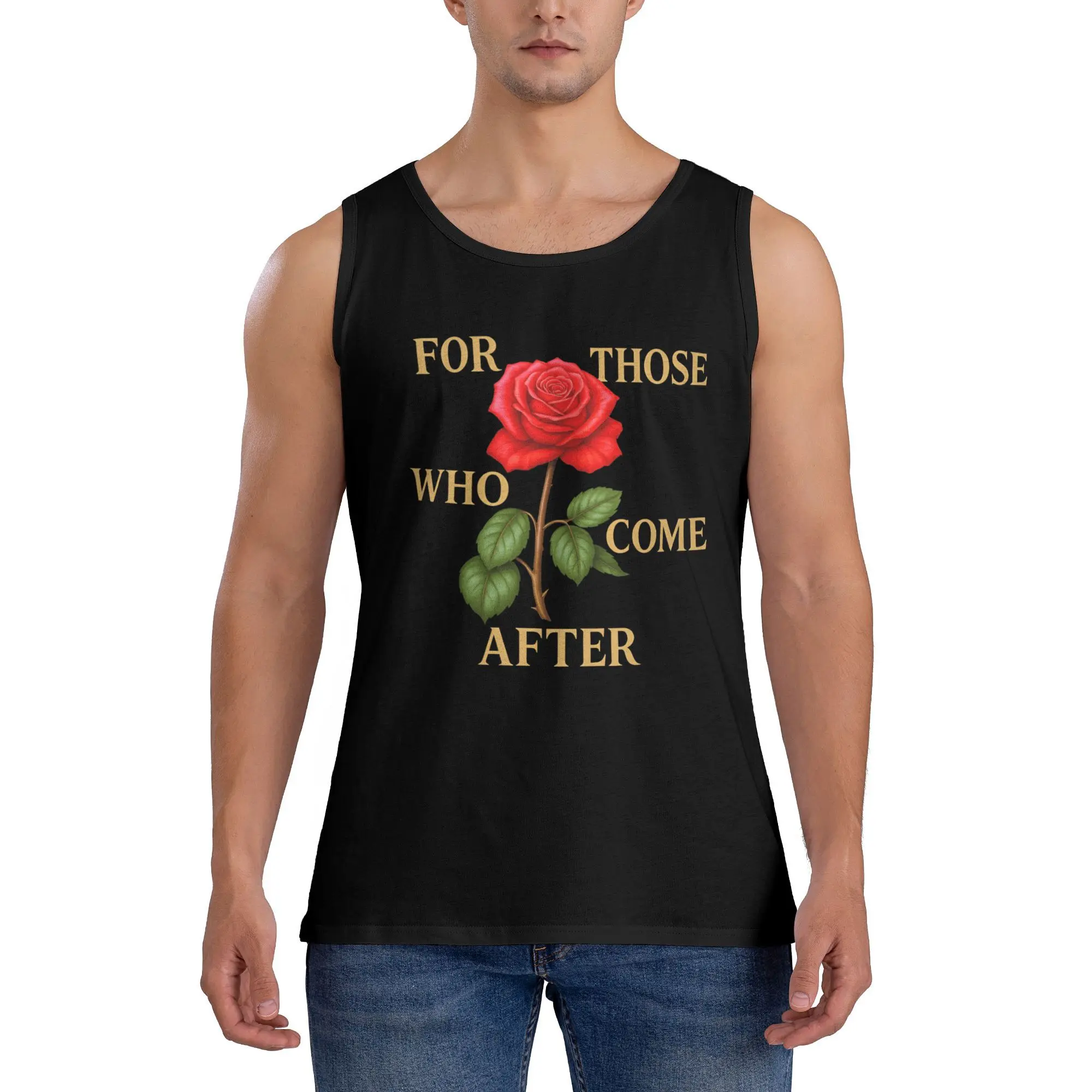 

Clair Obscur Expedition 33 Game Tank Top Mens Gym Oversized Tops Summer Trendy Design Sleeveless Shirts