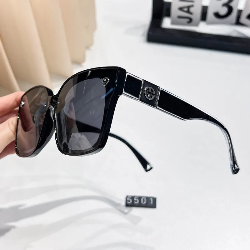 

​​2025 HD Polarized Sunglasses, Two-Tone Temple Luxury Metal Frame, Crystal Cut Edge Y2K TikTok Viral​​