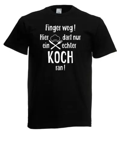 Herren T-Shirt l Finger weg! Koch l Größe bis 5XL