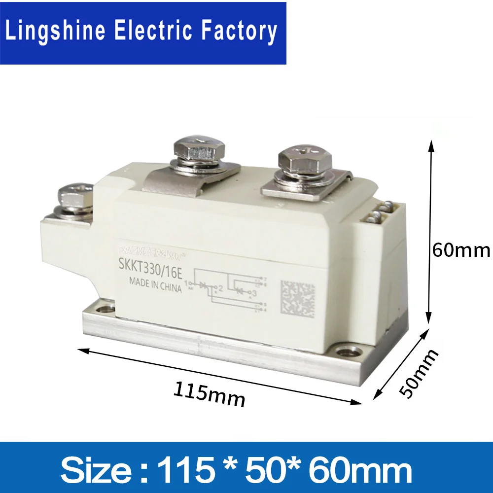 

SKKT330/16E Silicon Controlled New Original Special Supply SKKT330A 1600V High-Power Thyristor Module