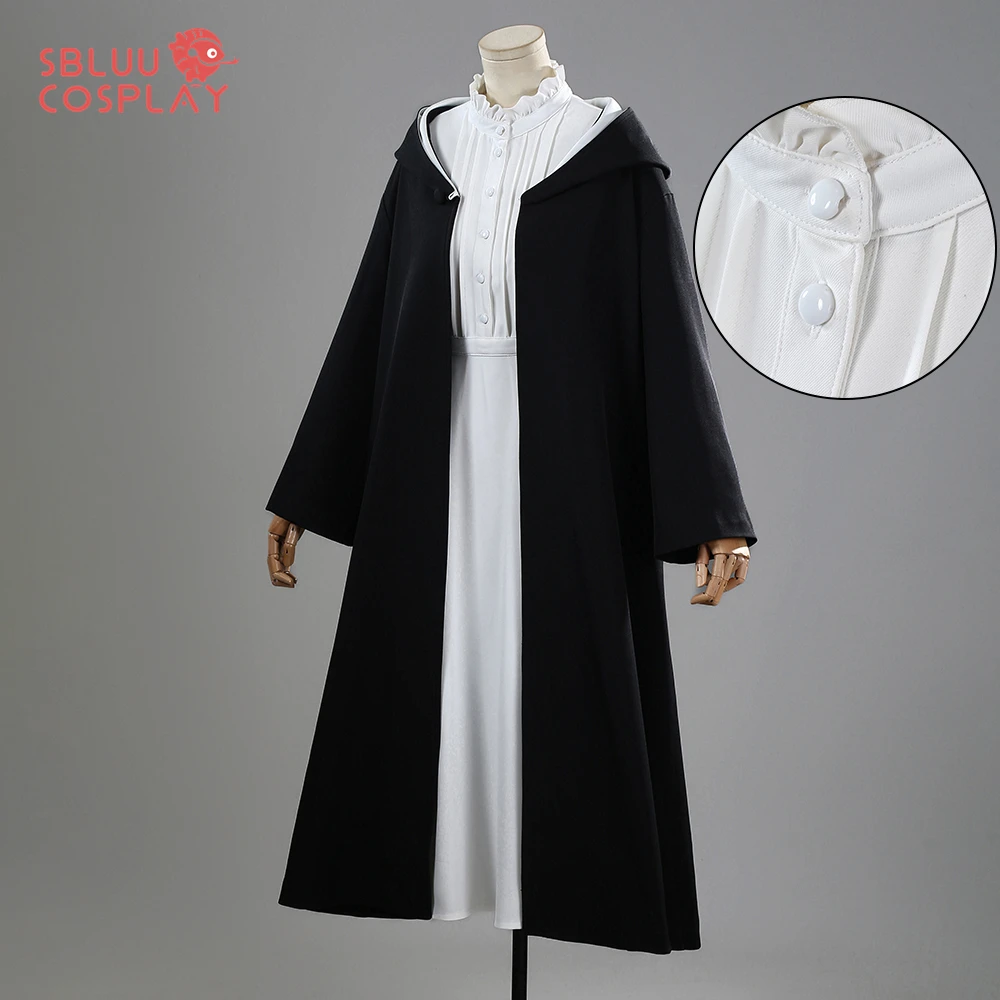 

SBluuCosplay Frieren Beyond Journey Fern Cosplay Costume R Quality Halloween Party Cloak Coat Dress Casual Wearing