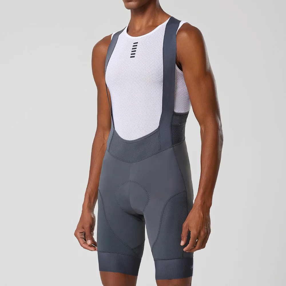 YKYWBIKE Herren-Radtrikot-Shorts für den Sommer 7H Paris HP Gepolsterte Elastische Atmungsaktive Rennrad-Fahrrad-Trägerhose – Detail 24