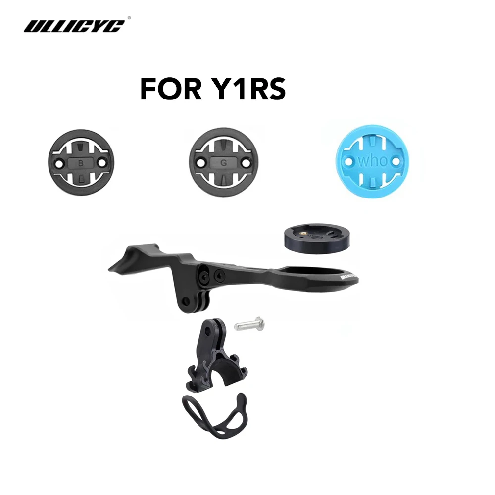 ULLICYC   Aluminum Alloy  Computer Mount  For Y1RS CCY1 Integrated Handlebar Compatible With Gopro/GPS/Garmin/Bryton/Wahoo