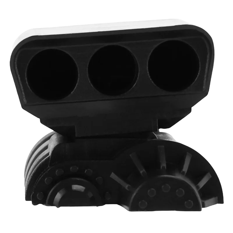 YSUN-3X 1/10 RC Crawler Simulazione Motore Aspirazione Aria Supercharger Copertura Per Trx4 D90 Axial Scx10 Wraith 90046 90018,Nero