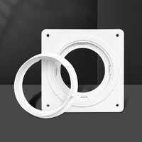 Kit de connecteur de ventilation pour sèche-linge, adaptateur de tuyau à visser, raccord pour climatiseur Portable, raccords de connecteur de conduit d'échappement 4