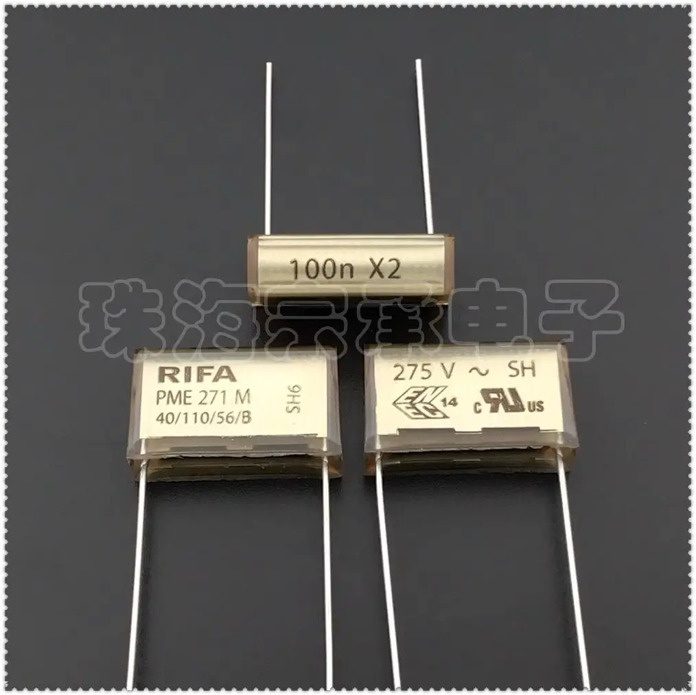 10/PCS Imported 0.1uF 275VAC RIFA PME271M 100n X2 safety capacitor p15.2