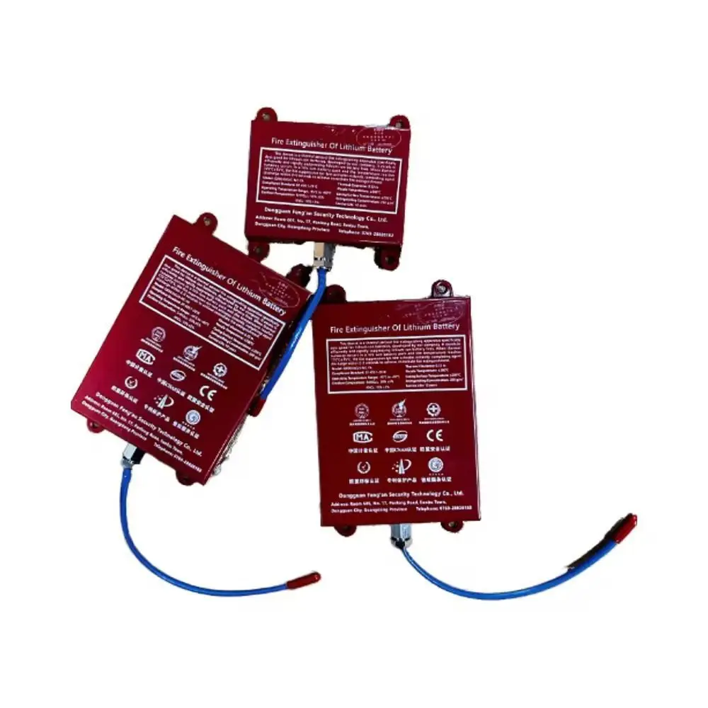 Dual-Line Design Flame Retardant Device Flame Retardant Non Pollution Automatic Fire Extinguishing Sticker Automatic Activation
