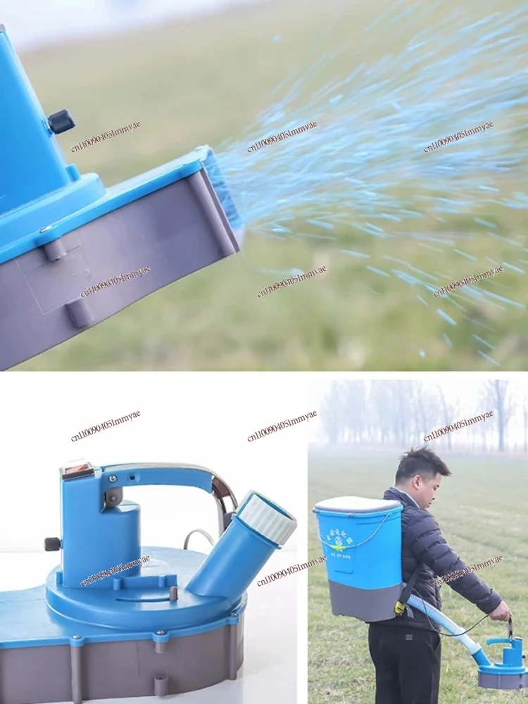 

Multifunctional Electric Fertilizer Spreader Agricultural Spreaders Fish Pond Feeders Lobster Feeding Power Tools