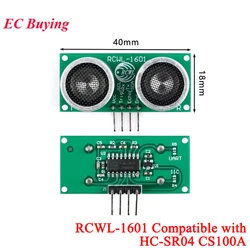 2Pcs/1pc RCWL-1601 Ultrasonic Wave Voltage Detector Ranging Module Distance Sensor 3-5v CS100A compatible HC-SR04 For Arduino