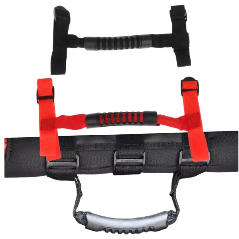 1Pcs Freedom Rubicon X Unlimited Roll Bar Grab Handles For 1995-2021 Jeep Wrangler YJ TJ JK JKU JL Sports Sahara
