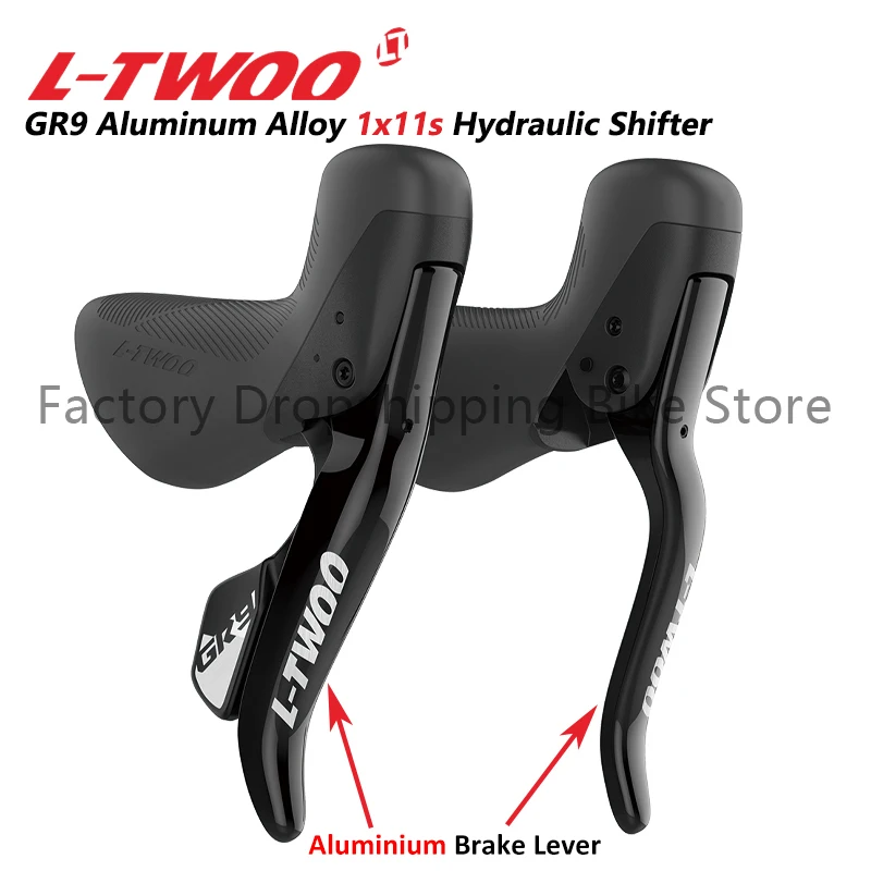 LTWOO GR9 1x11 Speed Hydraulic Brake Gravel Road Bike Groupset 11V Carbon Fibre Shifter Lever Damping System Rear Derailleur