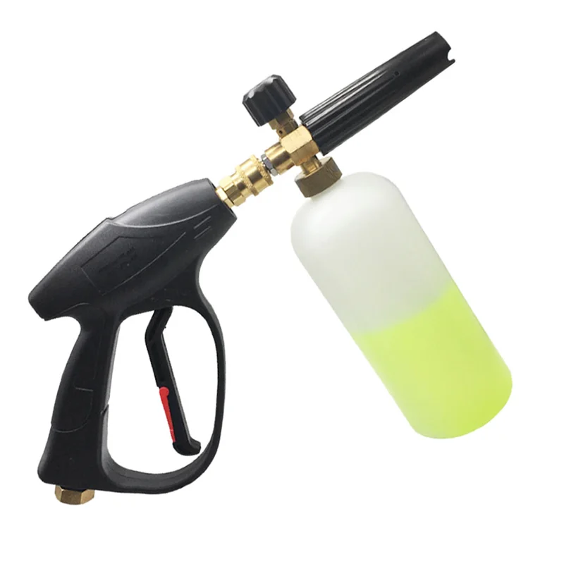 เครื่องกําเนิดโฟมล้างอัตโนมัติ เครื่องฉีดน้ําแรงดันสูงอัตโนมัติ สบู่โฟมหิมะ Foamer ทําความสะอาดลึก เครื่องมือทําความสะอาด