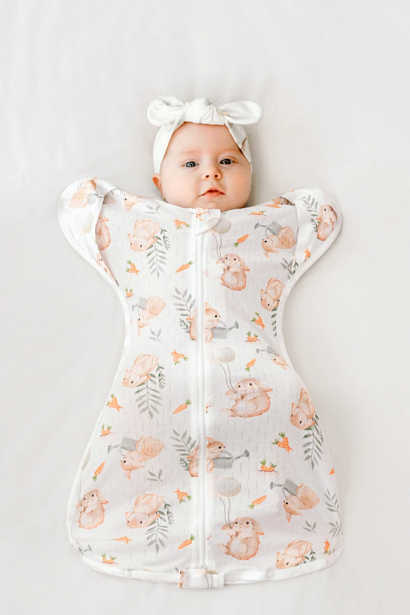 

OUYUN пеленальный спальный мешок для новорожденных, анти-старт, весна-лето, бамбуковая хлопковая детская накидка, универсальное средство для сна на четыре сезона