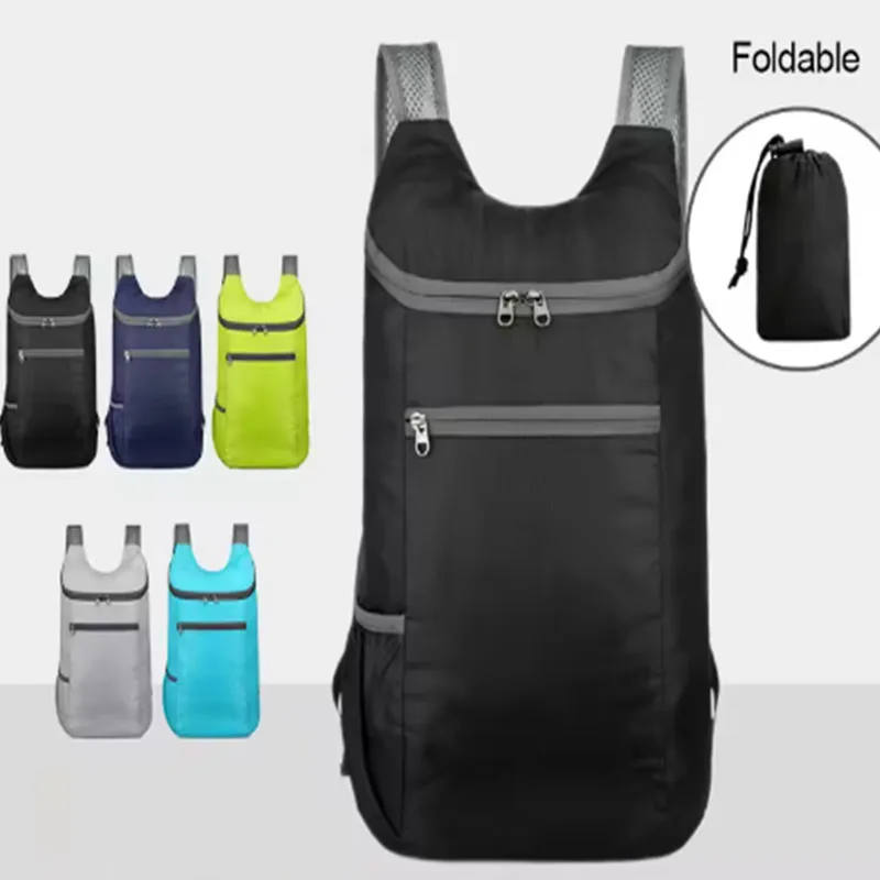 

Mountaineering Outdoor Sports Foldable Waterproof Tear Resistant Lightweight Backpack Large Capacity Travel Business Backpack