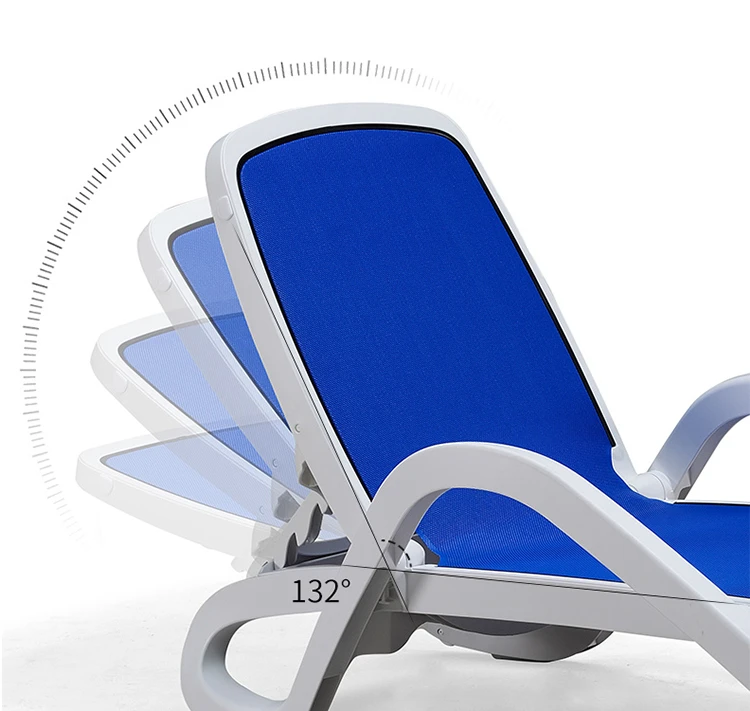 Outdoor lounge chairs, balconies, leisure beach chairs, gardens, swimming pools, and beds