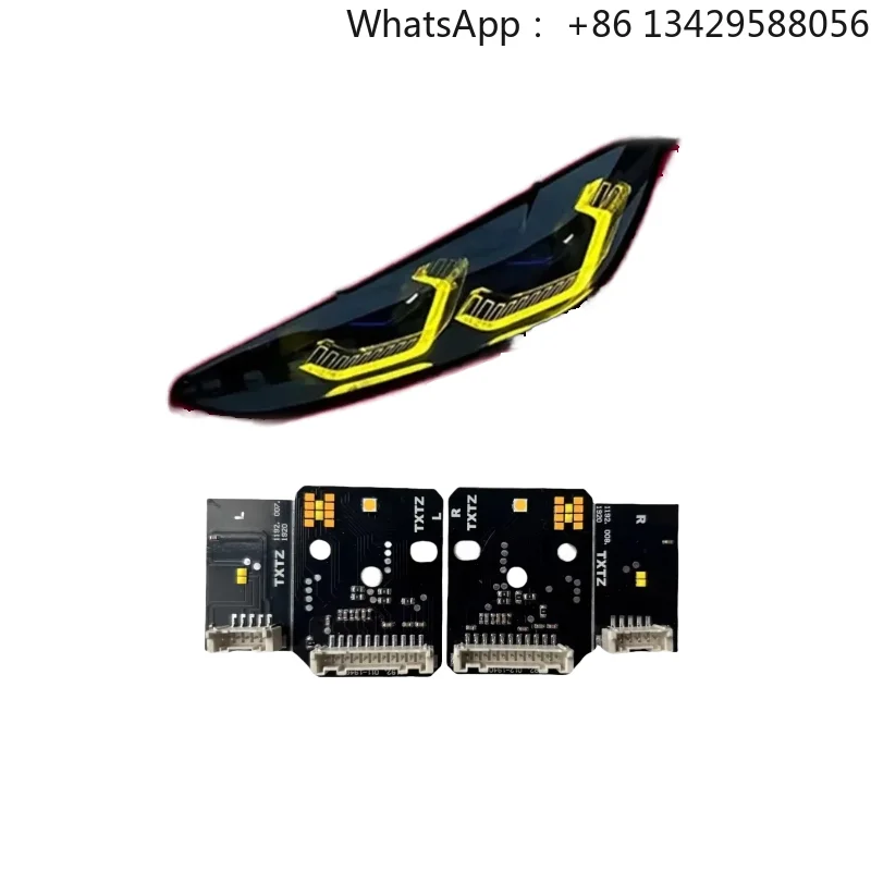 

Yellow DRL Boards for 2021-2022 for BMW Models Laser Daytime Running Light for M3 M4 G22 G23 G26 G80 G82 G83 420i 430i M440i I4