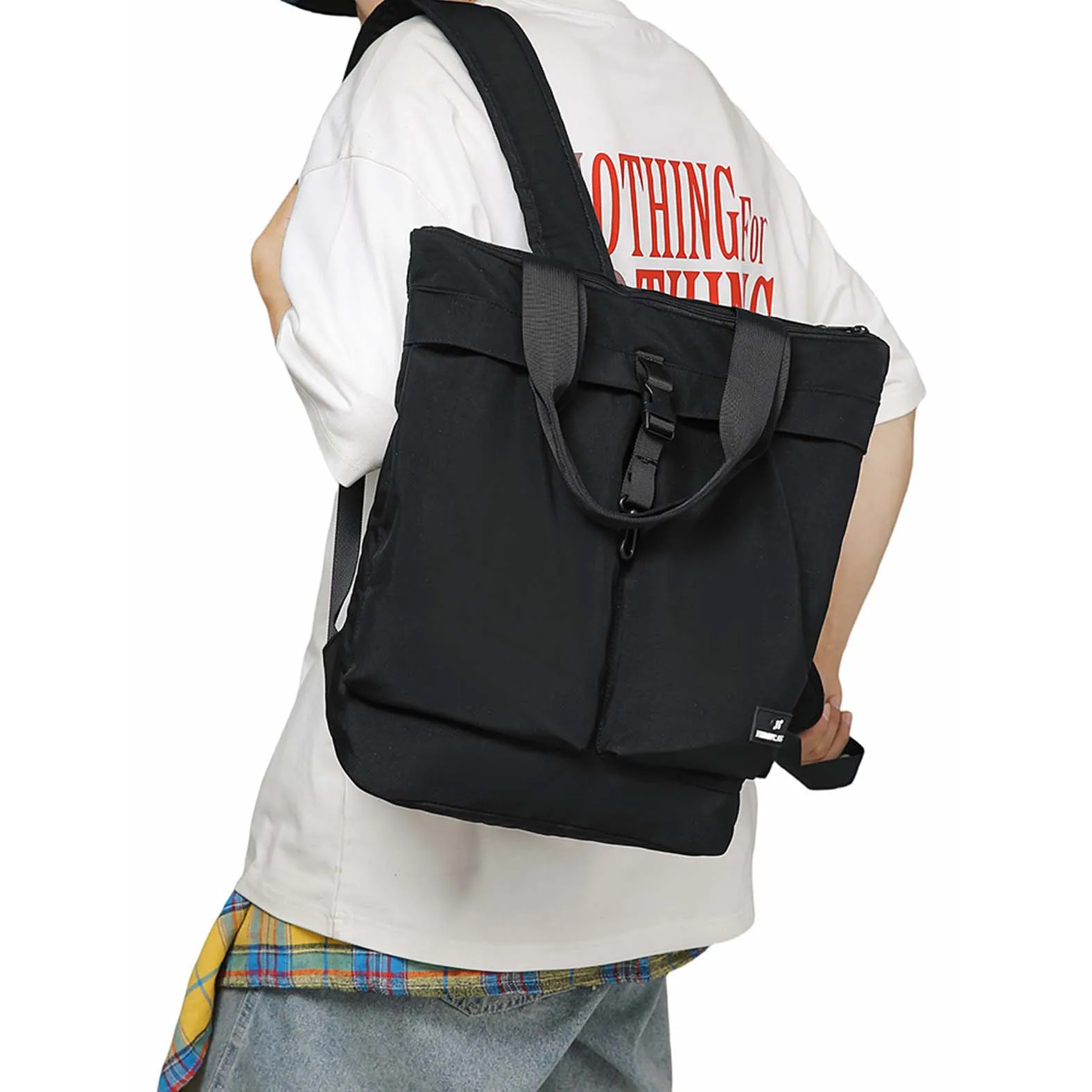 

Multi functional backpack, men's and women's computer bag, trendy brand, large capacity student backpack, outdoor travel commuti
