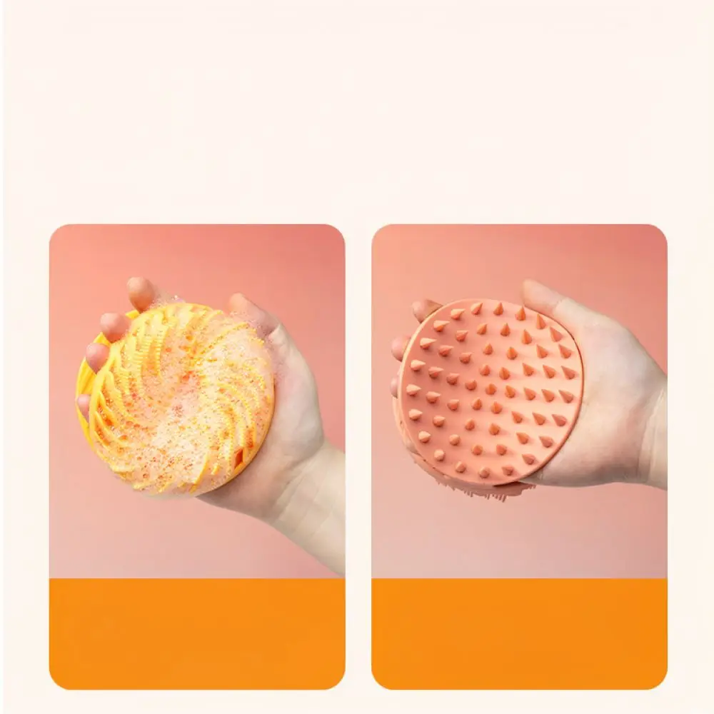 Body Shower Brush Silicone Scrubber Double Sided Exfoliating Bath Tool Soft Massage Massager For Sensitive Skin Care