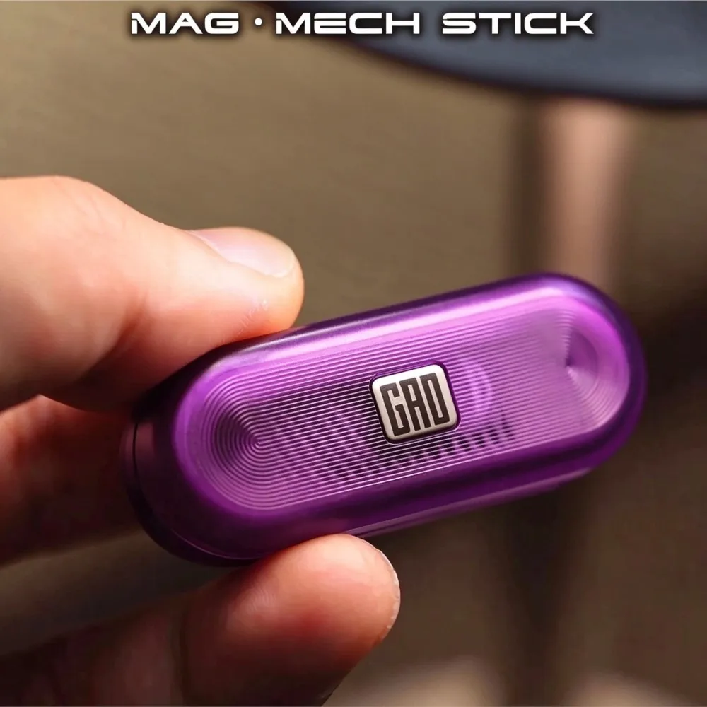 GAO STUDIO GREEN PEEK + PEI Material Infinite‑travel + Mechanically‑linked Push Slider Stress Fidget Anxiety Toys