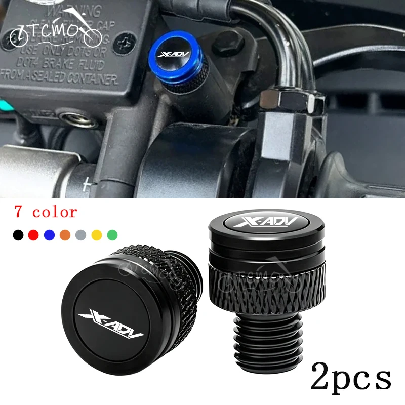 

M10*1.25 Motorcycle CNC Aluminum Mirror Hole Plugs Screws Bolts Cover Caps For HONDA X-ADV750 XADV750 X-ADV XADV 750 Accessories