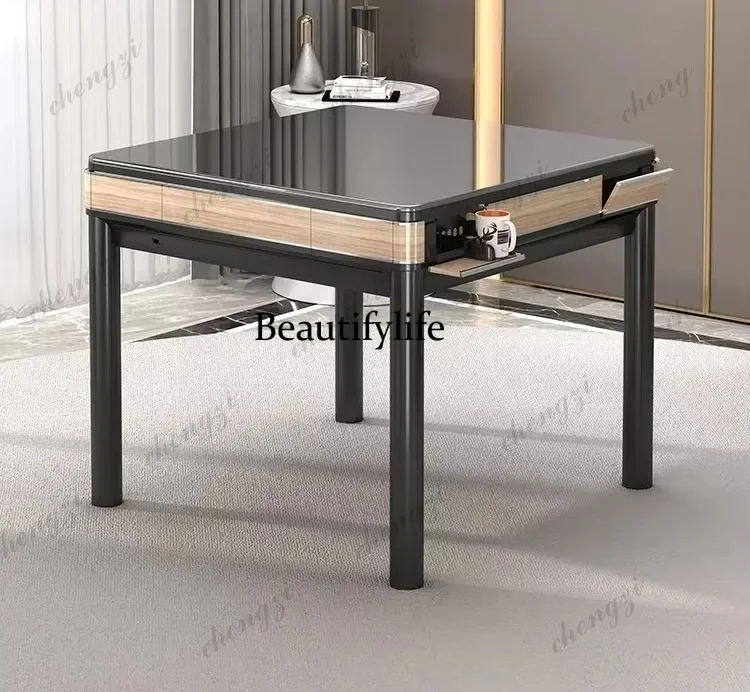 New Mahjong Machine Automatic Household Dining Table Dual-Use Mahjong Table