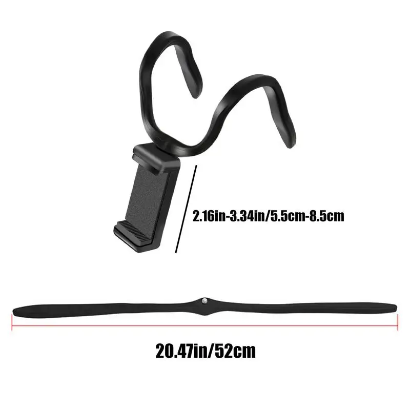 電話マウントハンドルバー回転携帯電話スタンドベビーカー用ホースデザイン曲げ可能なトレッドミル電話スタンドショッピングカート用