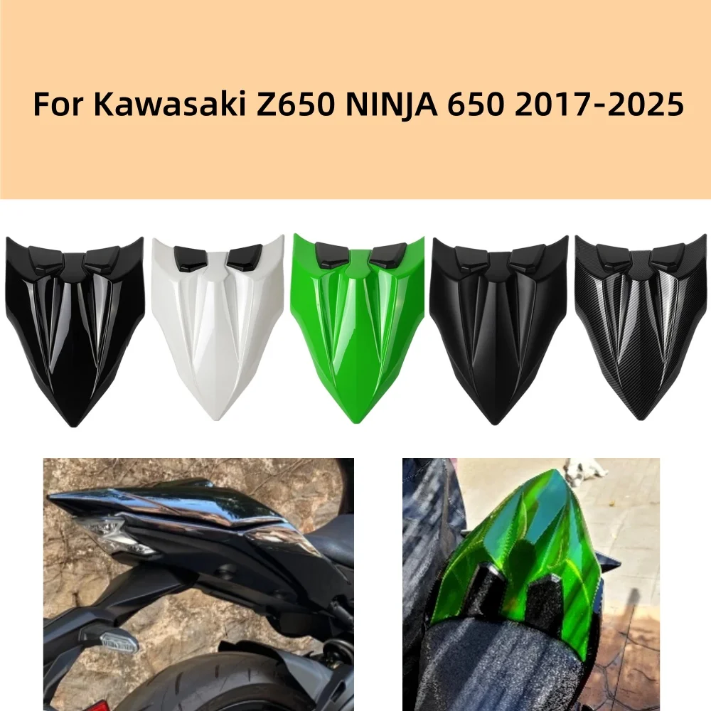 

For Kawasaki Z650 NINJA 650 2017-2025 Motorcycle Rear Passenger Cowl Seat Back Cover Fairing Part Z-650 NINJA-650 Z 650 Z650