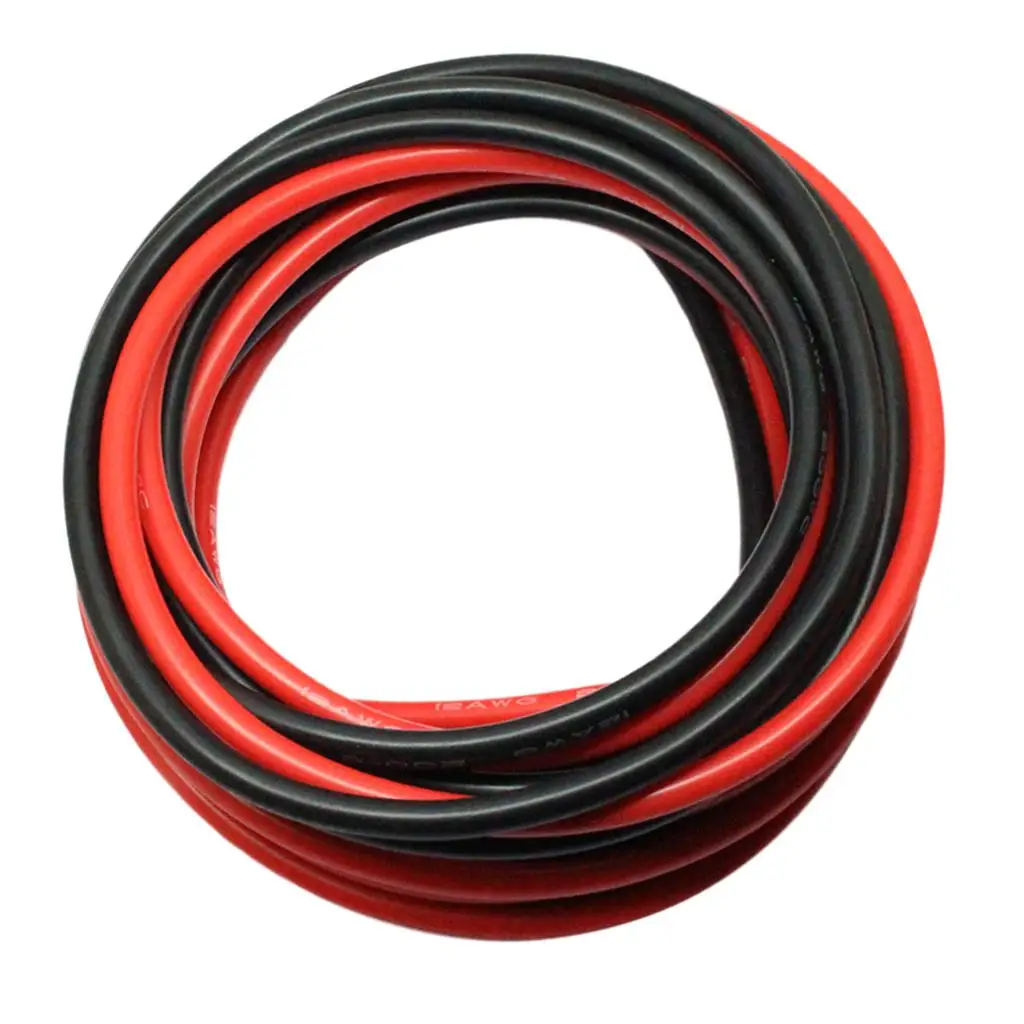 

Two rolls 12AWG Flexible High Temperature Resistant Silicone Wire Cable