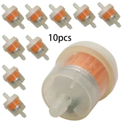 4/10PCS Universal Motorcycle Fuel Filter Motorcycle Engine Inline Carb Fuel Gas Filter Motorbike