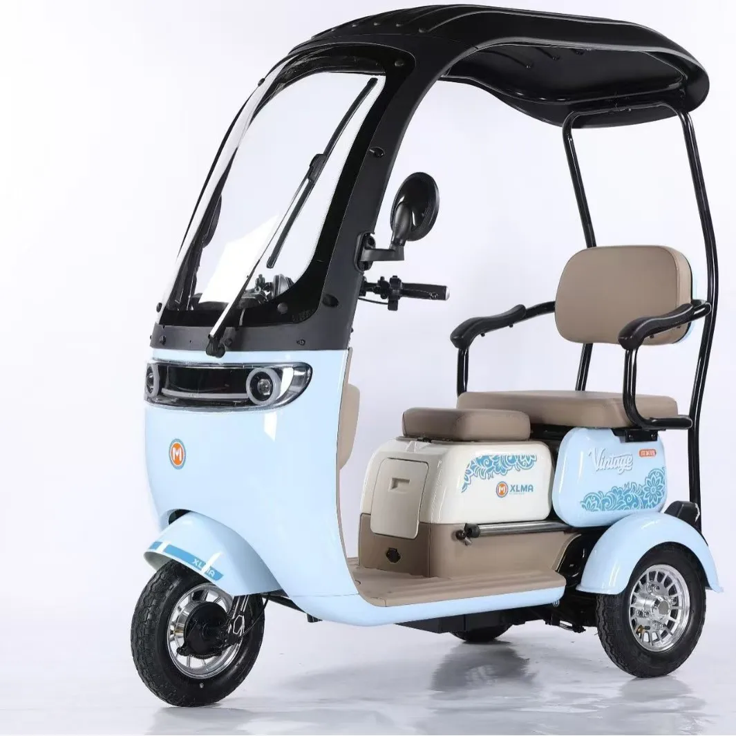

High Power 48V 30-50 km/h Tricycle Adult Household Small Scooter 3 Wheels Electric Scooter Adult Open