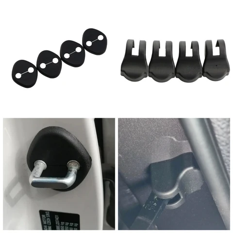 Комплект Из 8 Защитных Накладок На Дверные Замки Для Hyundai Elantra, Sonata 8, Santa Fe
