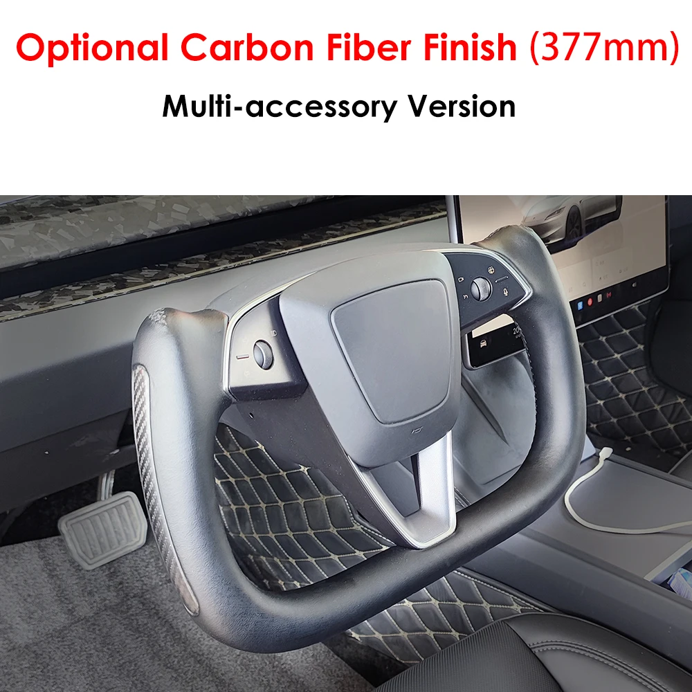 TESLA ヨークハンドル ヒーター付 モデル3 ハイランド 2024-2025 Yoke Handle Model 3 Highland 2024 2025 2026 Heating Steering Wheel