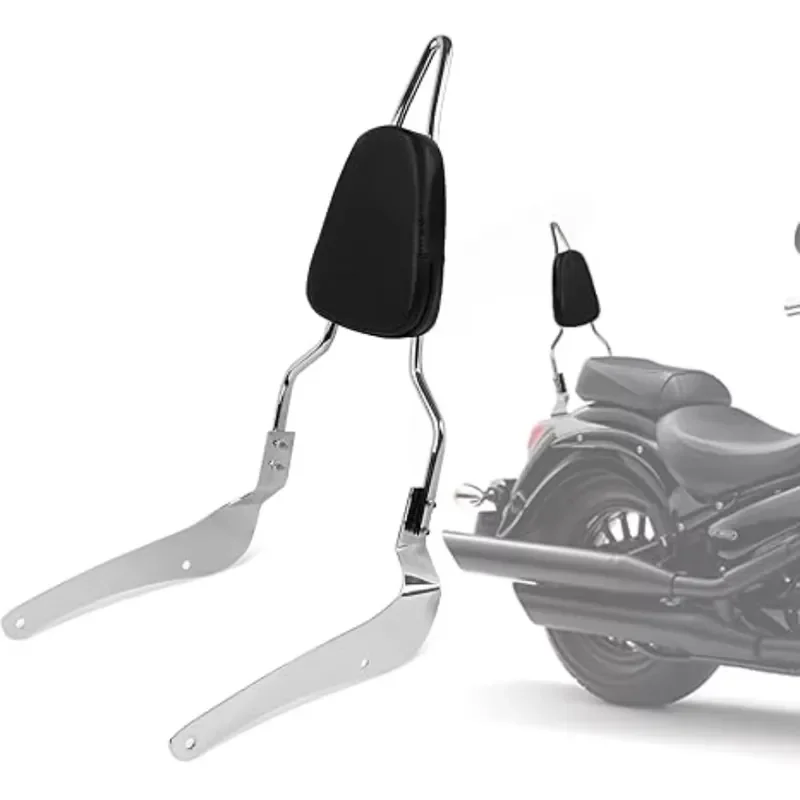 Motor cycle Passenger Rear Backrest Sissy Bar Luggage Rack Pad Kit For Bou levard VL400 VL800 VL 800 400 M50 C50