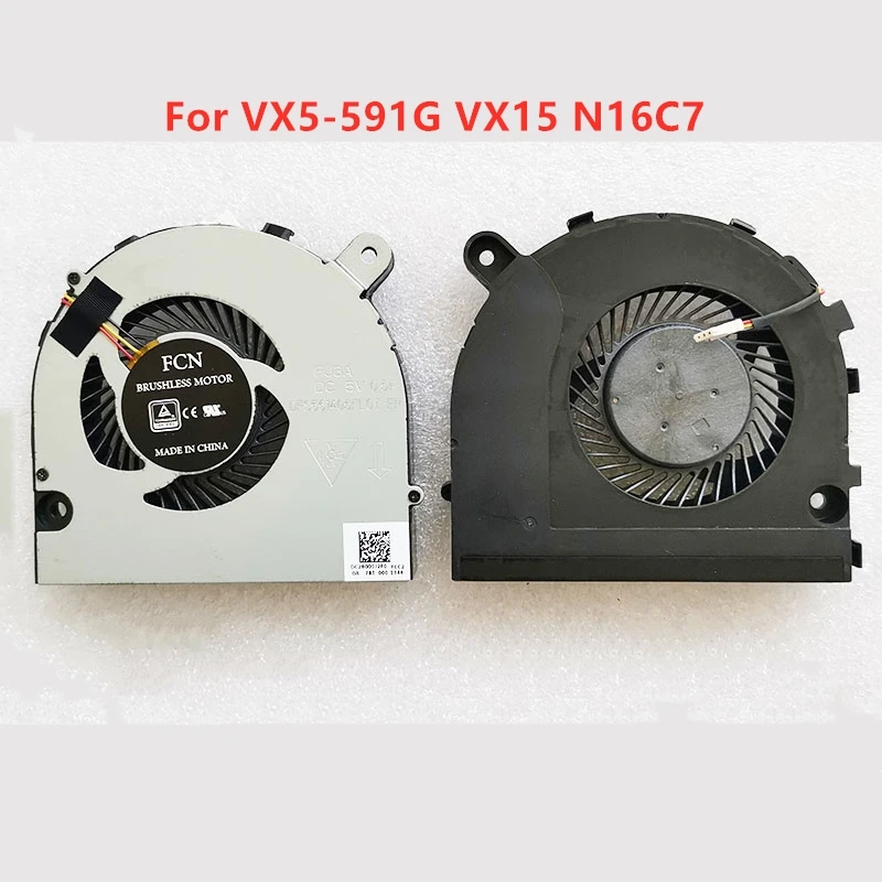 

Совершенно новый оригинальный вентилятор охлаждения процессора ноутбука для Acer VX5-591G VX15 N16C7