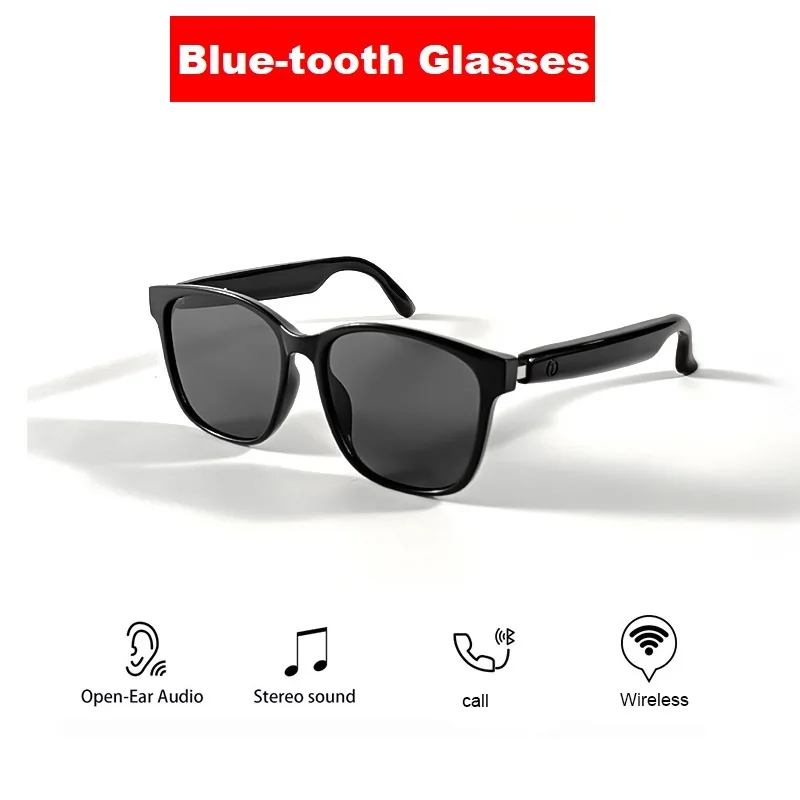 

Smart Fashion Wireless Blue-Tooth Sunglasses Bicycle Blue tooth Glasses 5.3 Earphone UV400 Eyewear Sunglasses