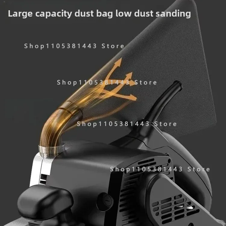 For Wood Surface Polishing Small Electric Sander for DIY Woodworking Projects High-Power Portable Tank Belt Sander