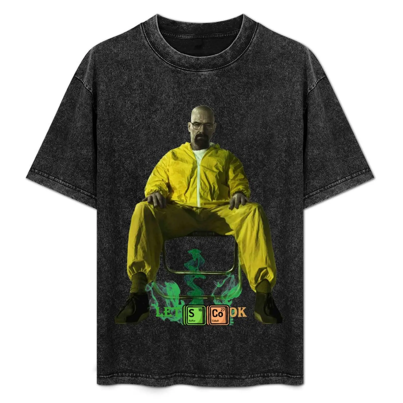 

Heisenberg/let's cook T-Shirt Plus Size Loose Short Sleeve Top