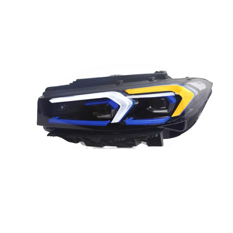 New design auto lighting systems Front Bumper Headlamps LED headlights Upgrade Plug Play Laser Headlight for BMW G20 G28